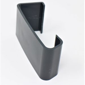 M Type Continuous Dry Verge Straight Connector - Concrete Tiles - Anthracite Grey