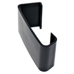 M Type Continuous Dry Verge Straight Connector - Concrete Tiles - Black