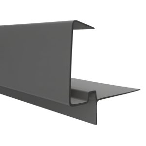 5m R Type Continuous Dry Verge - Thin Tiles & Slates - Anthracite Grey