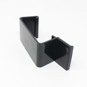 R Type Continuous Dry Verge Straight Connector - Thin Tiles & Slates - Black