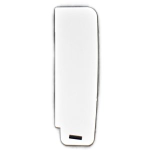 D Type Continuous Dry Verge Eaves Stop End - Deep Profile Tiles - White