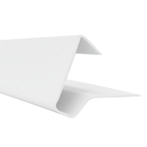 5m S Type Continuous Dry Verge - Slate Roofing - White