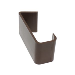 S Type Continuous Dry Verge Straight Connector - Slate Roofing - Brown