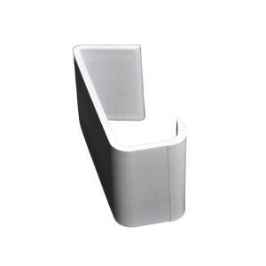 S Type Continuous Dry Verge Straight Connector - Slate Roofing - White